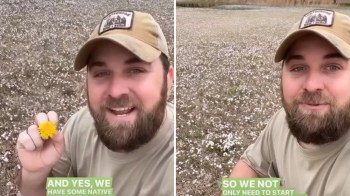 Conservationist and forester Kyle Lybarger took to Instagram to explain the importance of native spring beauties.