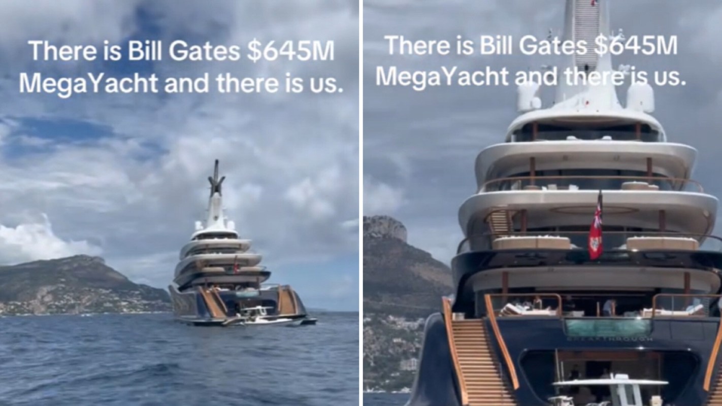 Bill Gates' $645 million megayacht is getting attention for all the wrong reasons.