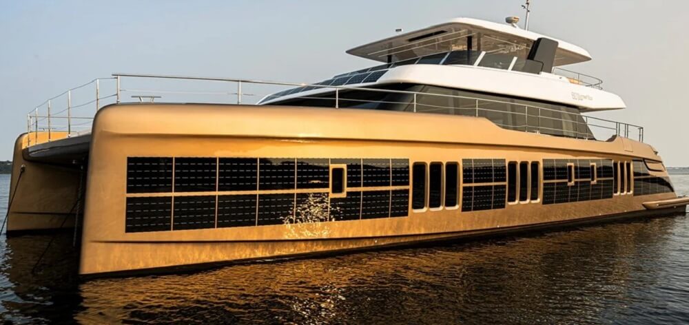 One wealthy yacht owner faced backlash after trying to market her luxury vessel as eco-friendly.