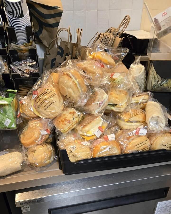 Starbucks is brewing up some controversy after an employee shared how much food gets wasted at the close of the day.