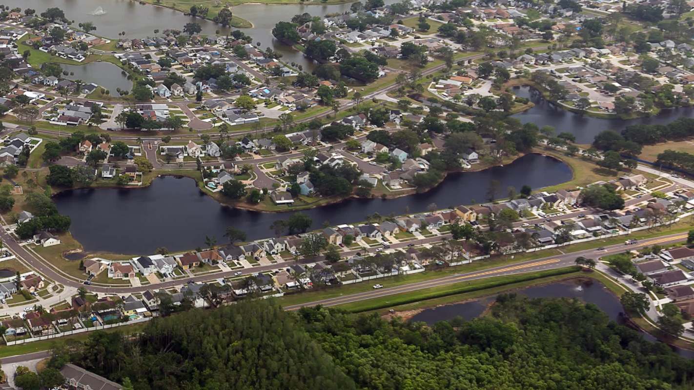 According to a survey by home insurer Kin Insurance, half of America's homeowners are considering moving due to climate change.