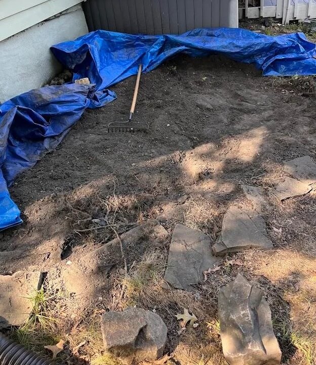 A post in the r/gardening subreddit detailed an experience with tearing up landscaping fabric.