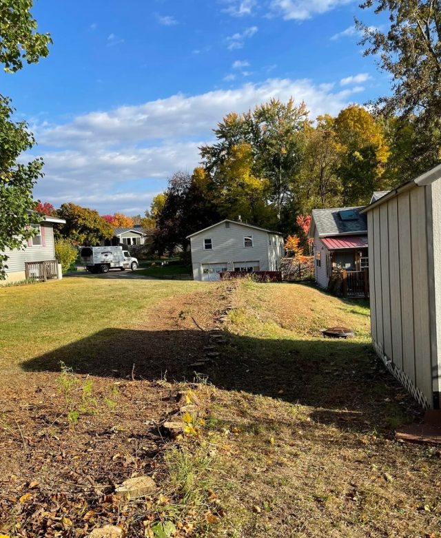 One infuriated homeowner shared how their next-door neighbor chopped down trees on their property with no warning.