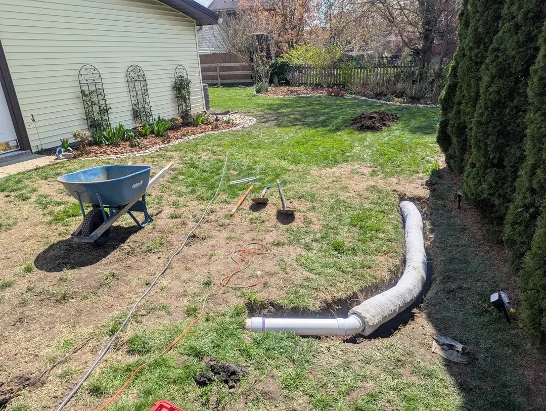 One gardener shared a story on r/landscaping about how they built a rain garden to fix a drainage issue in their backyard.