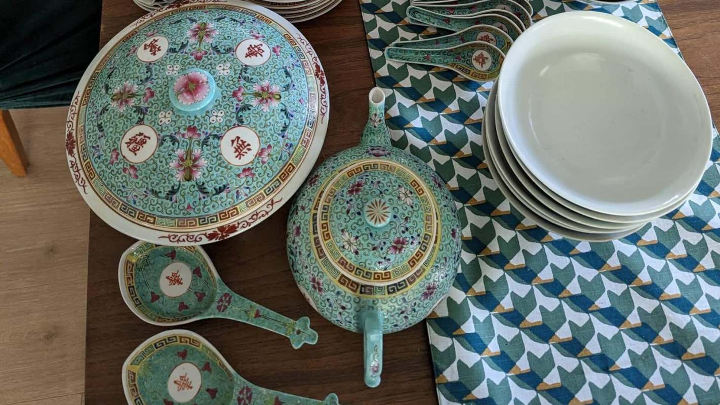 One Redditor shared their incredible estate sale find: a massive collection of porcelain plates for only $72.