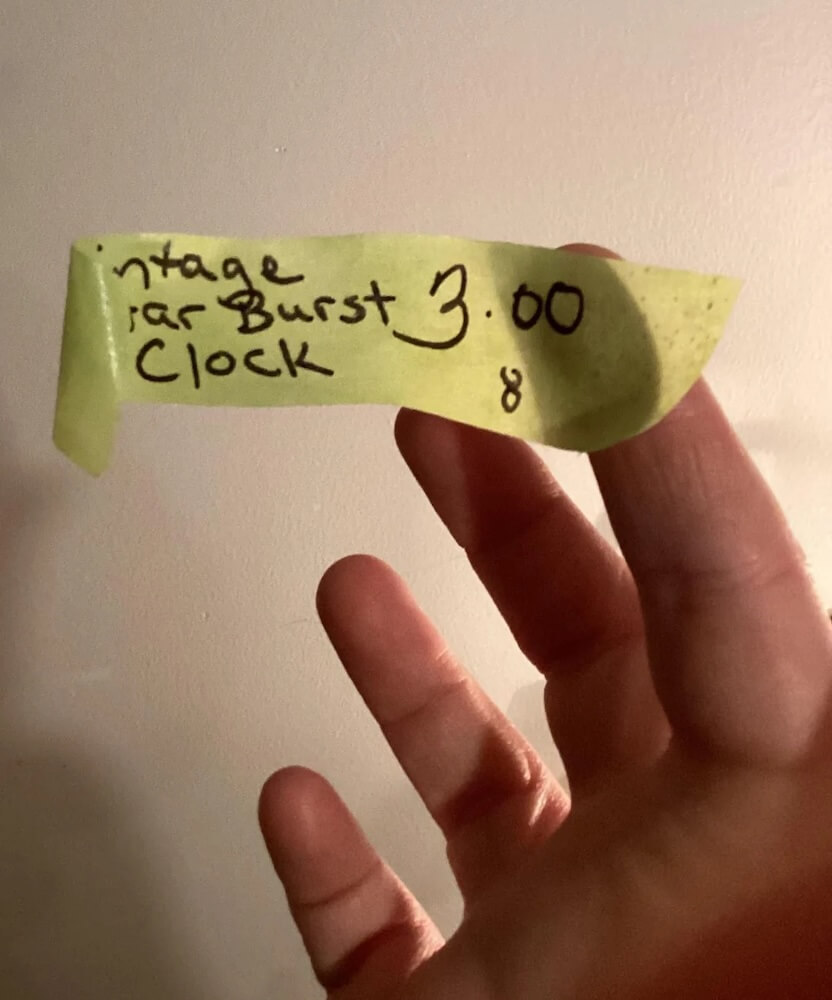 One Redditor shared a $3 thrifted clock, prompting other users to post their own impressive thrifting stories.