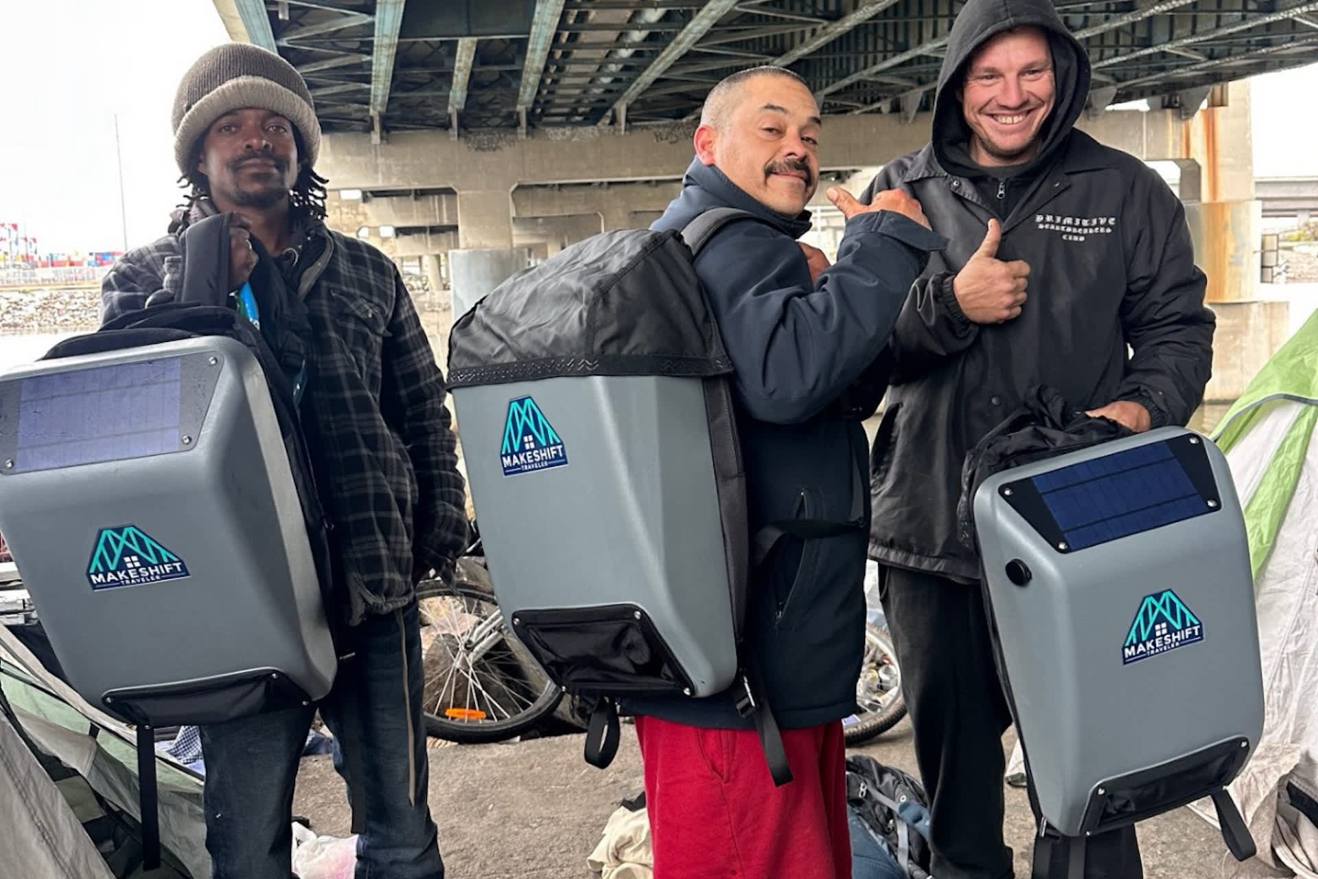 College student invents life-changing backpack with incredible features: 'Refreshing to see'