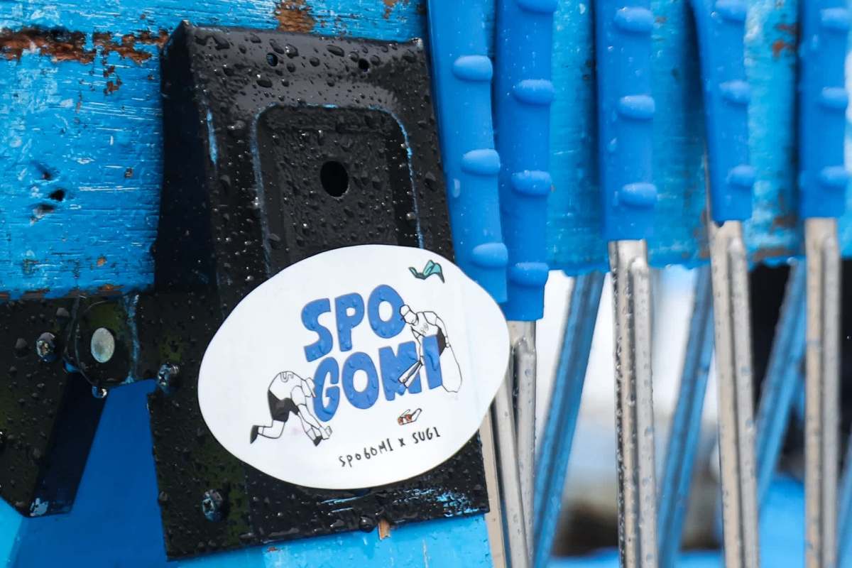 Discover spogomi, a sport formed by an avid runner that involves picking up litter while playing a competitive game.