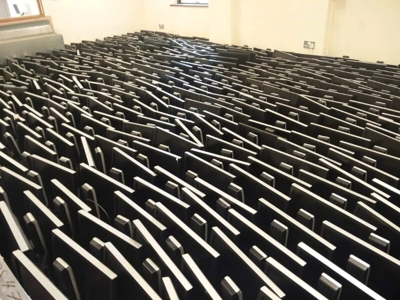 One Redditor shared a shocking photo of a room filled with abandoned monitors, highlighting the issue of technology waste.