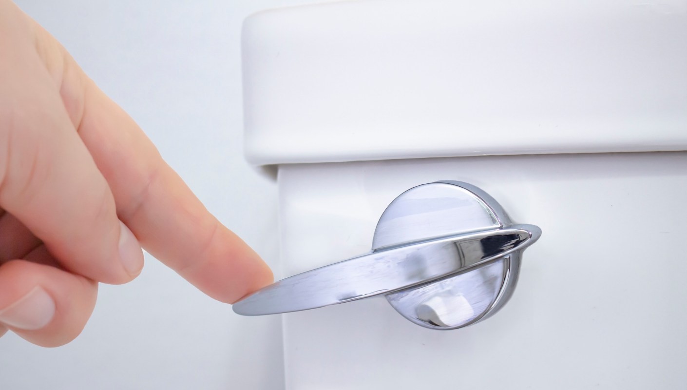 This mind-blowing toilet hack can help you unclog a toilet with just a toilet brush.