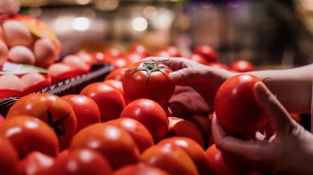 Shoppers across parts of southern India are feeling the squeeze at the grocery store as produce prices have surged, with tomato prices in particular on the rise.
