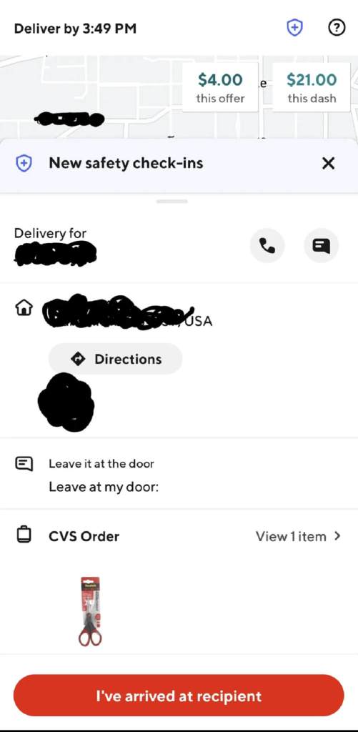 A DoorDash driver shared a screenshot of a ridiculous $21 CVS delivery payout for a single item, sparking disbelief across Reddit.