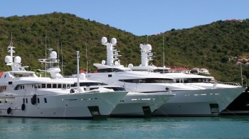 The arrival of more than 100 superyachts on St. Barts was a show of absurd wealth and disregard for the planet.