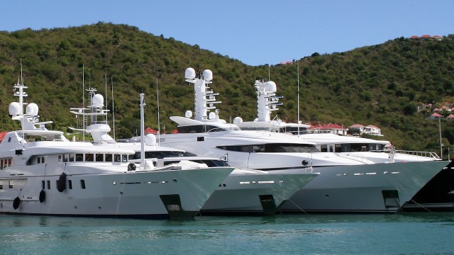The arrival of more than 100 superyachts on St. Barts was a show of absurd wealth and disregard for the planet.