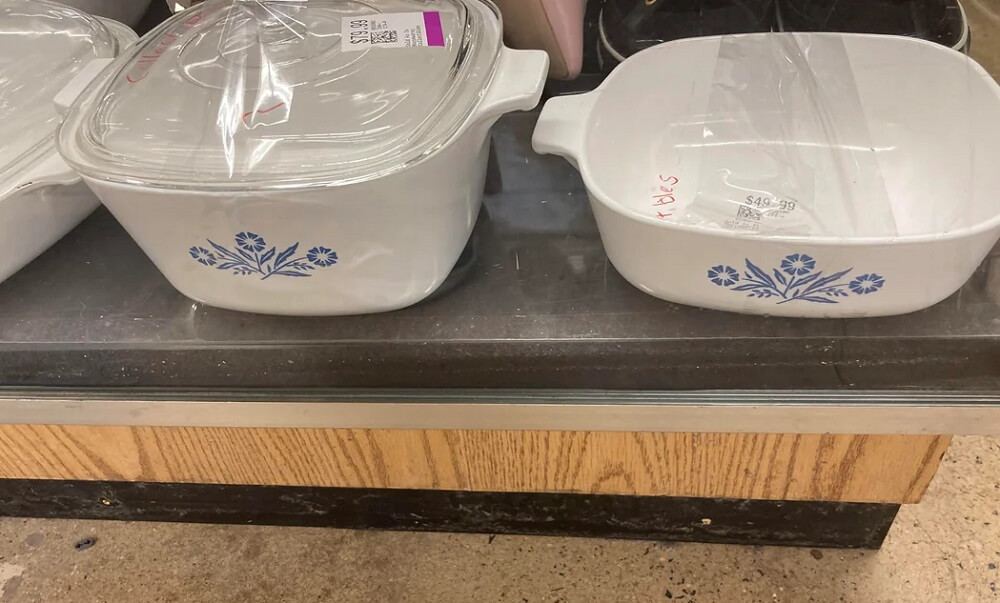 CorningWare dishes are beloved for their durability and retro appeal, but they're also incredibly common.