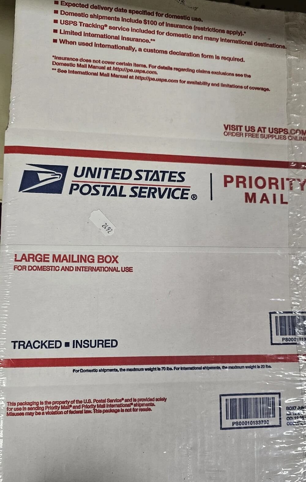 One thrift shopper was astonished to find that a thrift store was attempting to sell USPS' mailing boxes for $24.92.