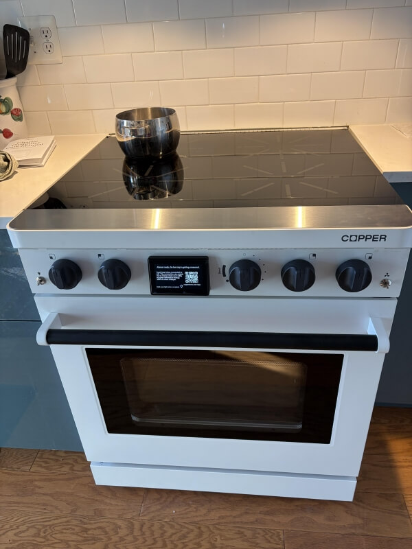 One homeowner sparked an incredible debate when they shared their induction stove with the Reddit community.
