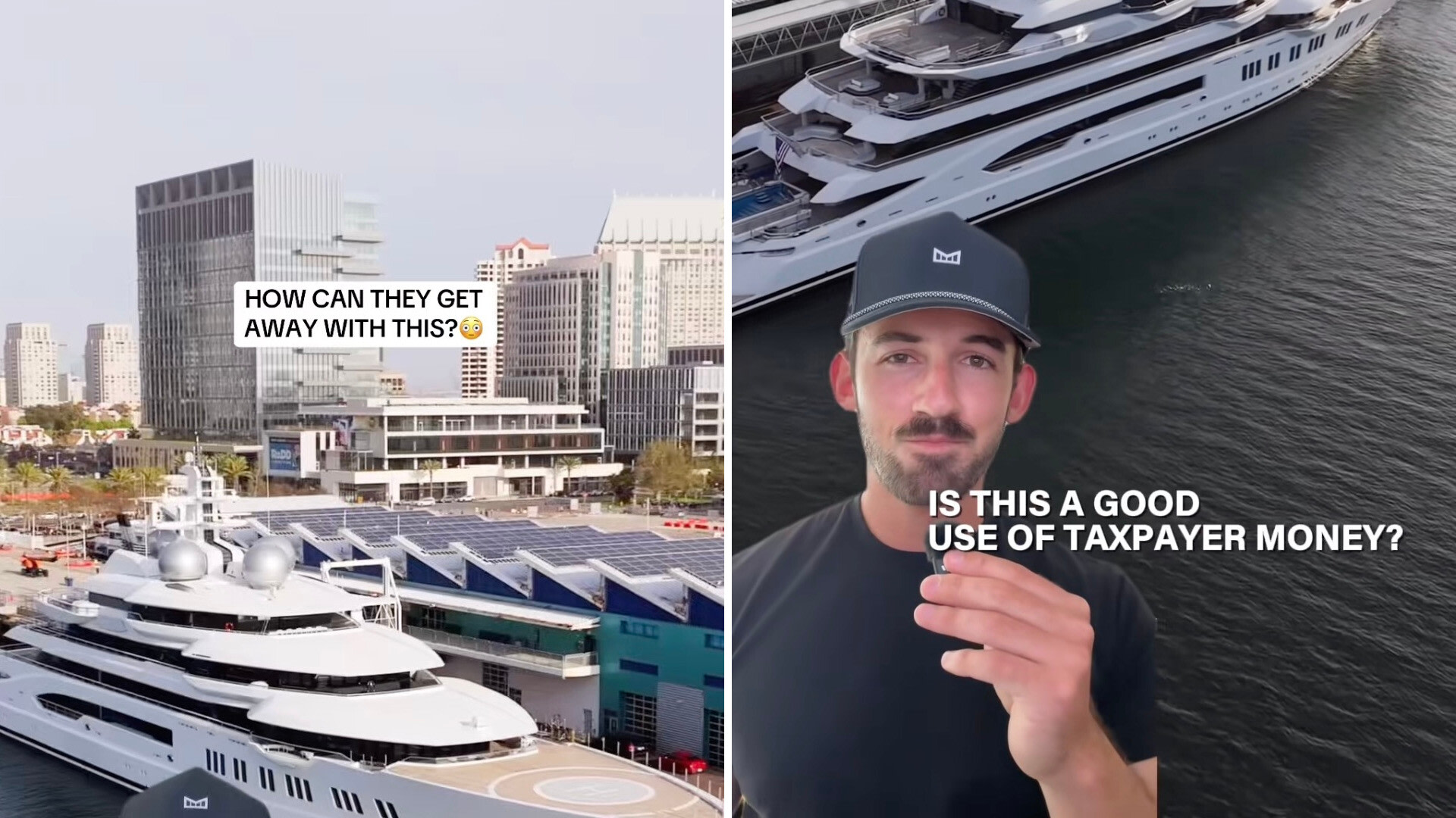 Video sparks outrage after revealing how taxpayers are footing bill for luxury yacht: 'Why am I helping to pay?'