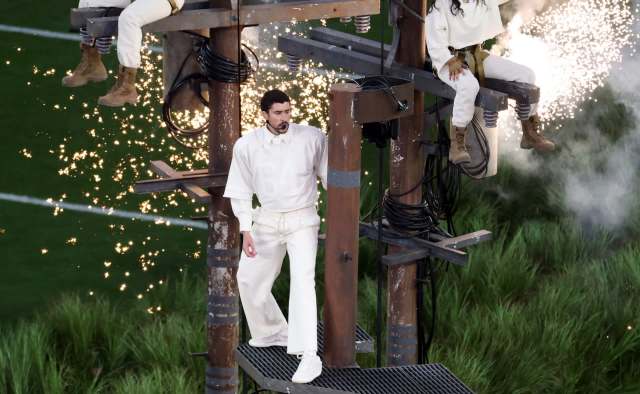 In front of an audience of millions, Bad Bunny used a segment of his halftime show to highlight the electrical grid problems that continue to plague his native Puerto Rico.