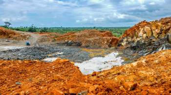 Residents in a Liberian village say that toxic pollution from Bea Mountain Mining Corporation's operations is destroying their community.