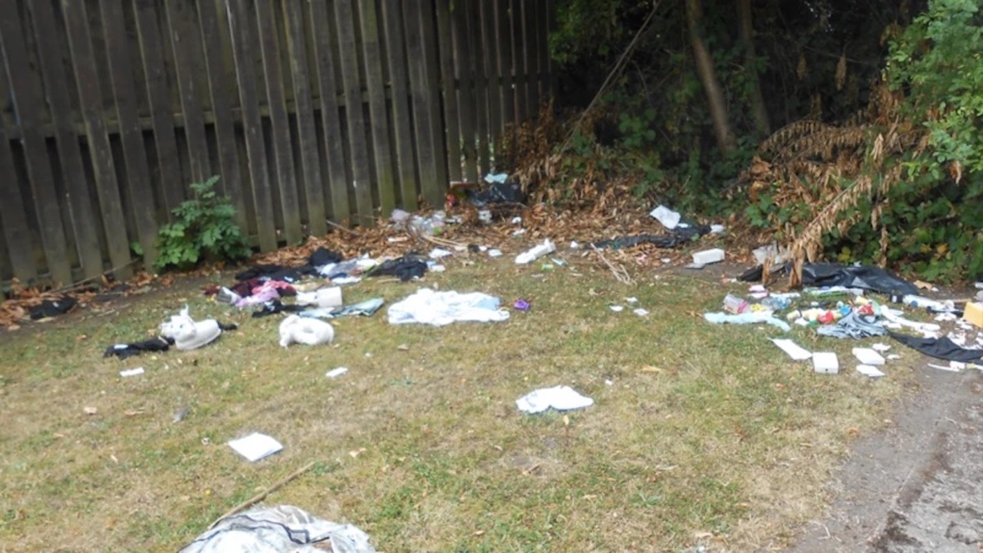 A Wolverhampton resident was fined over $2,000 for fly-tipping after he left identifying details at the crime scene.