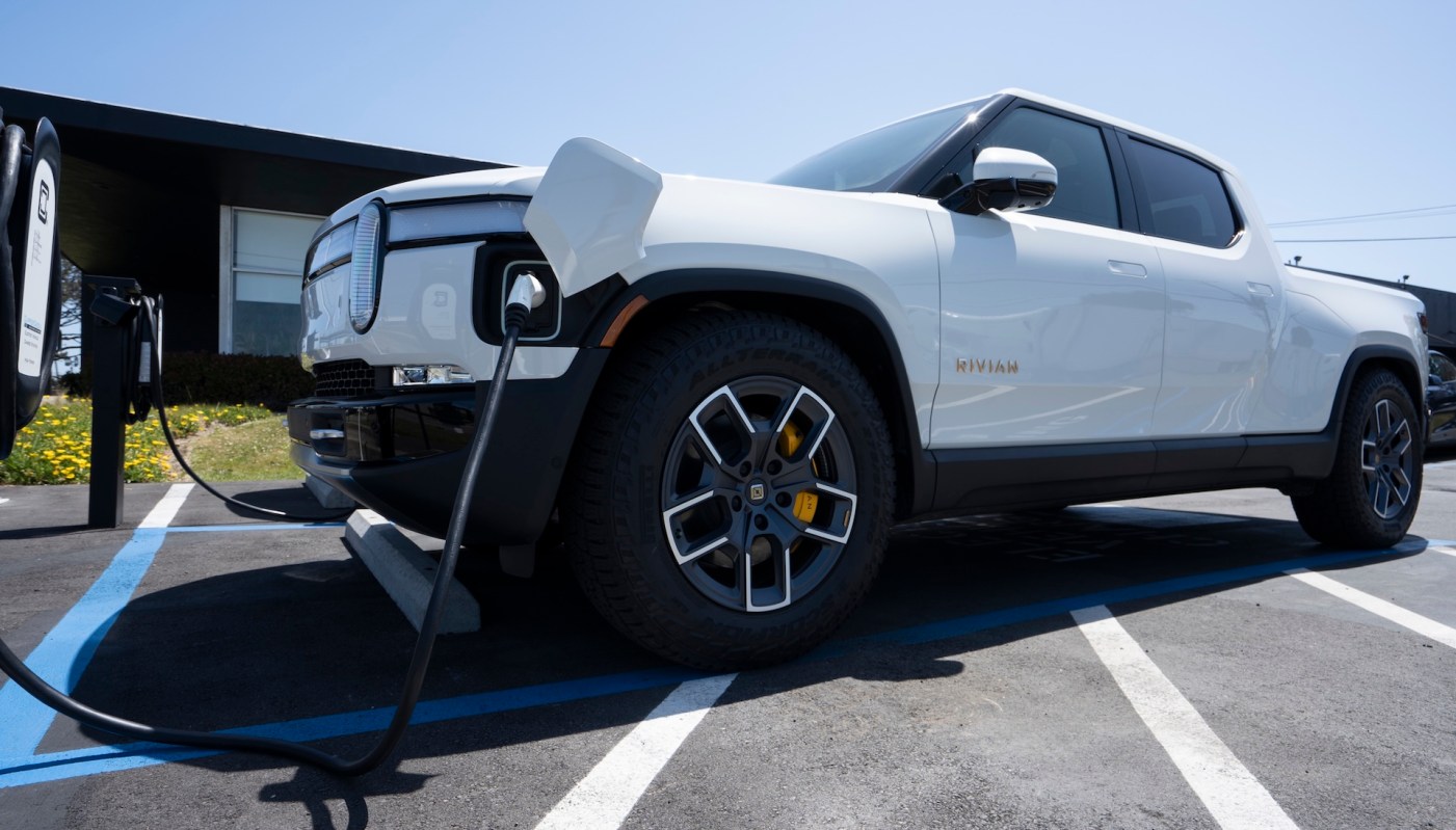 One farmer described how they've been using their electric truck for work and how it saved them money.