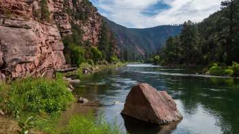 Flaming Gorge Reservoir in the western United States is facing urgent strain as a "snow drought" threatens water supplies across the Colorado River Basin.