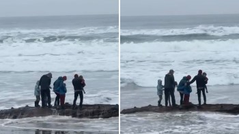 King Tides is a term used to describe an especially high tide and stronger currents.