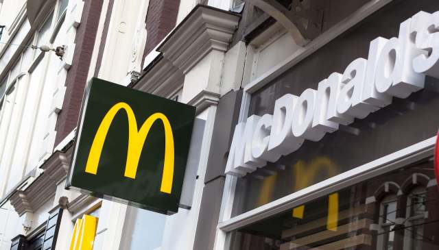 Some McDonald's stores are offering reusable packaging for anyone not eating take-out, in an attempt to reduce plastic waste.