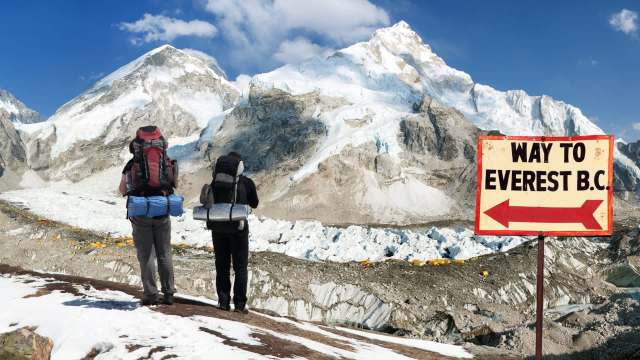 A concerning video revealed the environmental impact of climbing the world's tallest mountain, Mount Everest.
