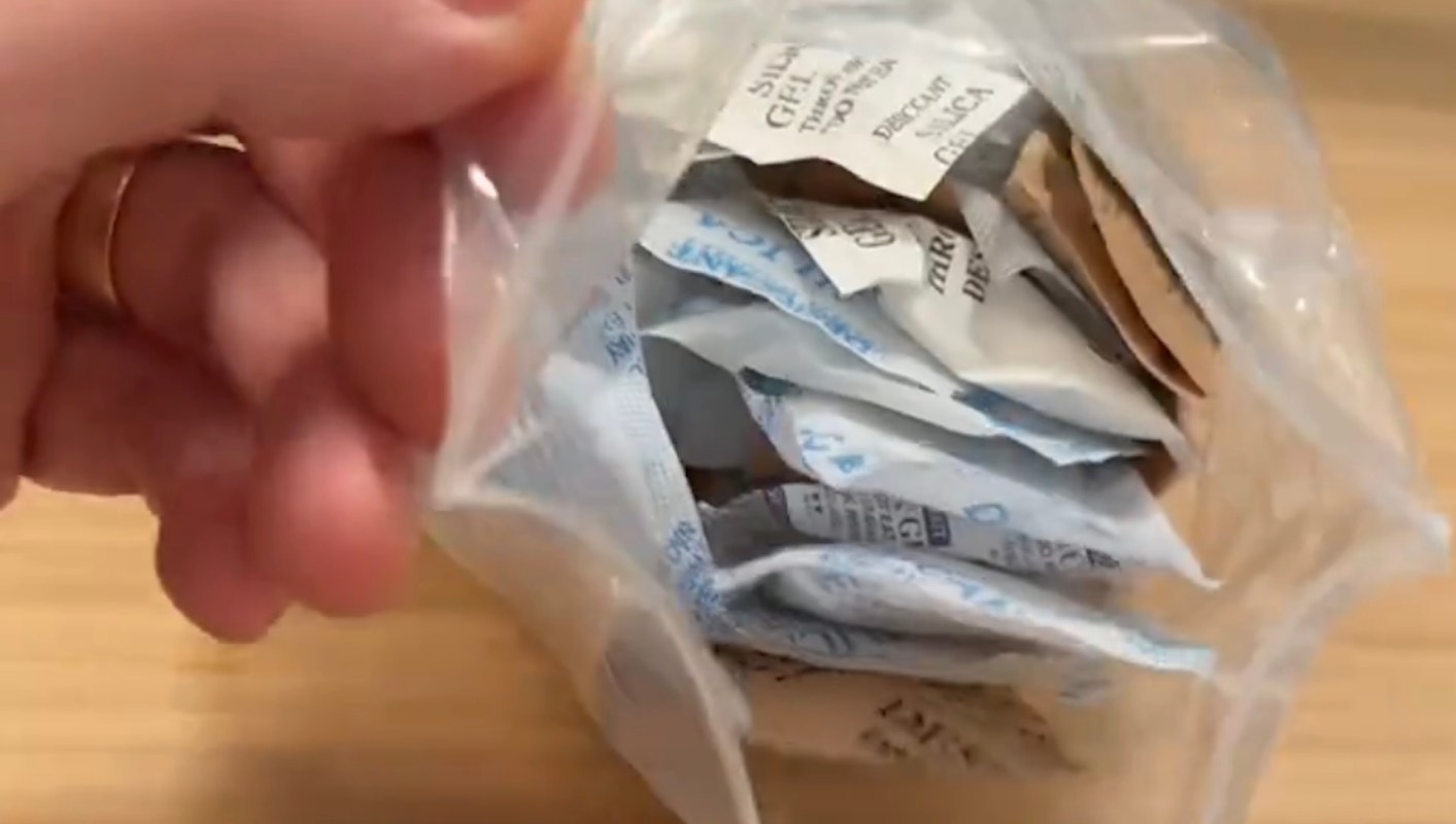 One TikTok user shared a useful hack for silica gel packets that explains why you shouldn't be so quick to throw them away.