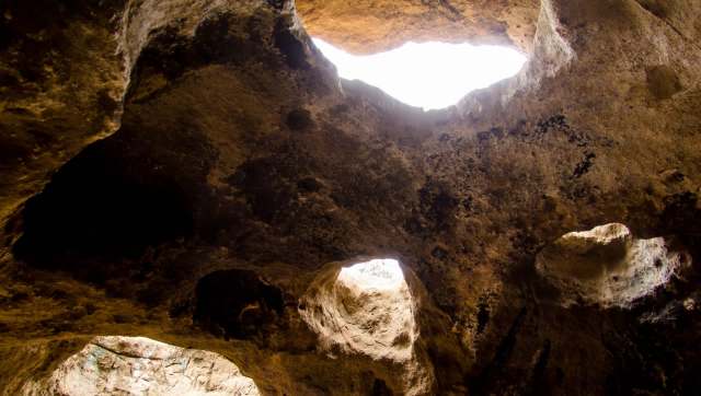 A Redditor shared footage of Vanalden Cave in Topanga State Park, covered from wall to wall with graffiti.
