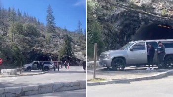 A passerby spotted some tourists planning to use a drone in a national park, a major no-no for the peace and safety of the wildlife and their fellow tourists.