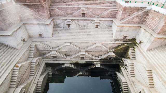 Cheers rang out at the sight of a deceptively meaningful trickle of clean water in Bansilalpet, India, following an 18-month project to restore the stepwell.