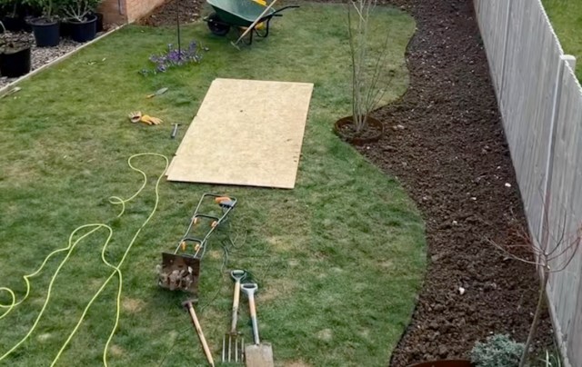 One TikToker, keen on the benefits of rewilding lawns, shared the remarkable progress of how her new-build garden transformed in only one year.