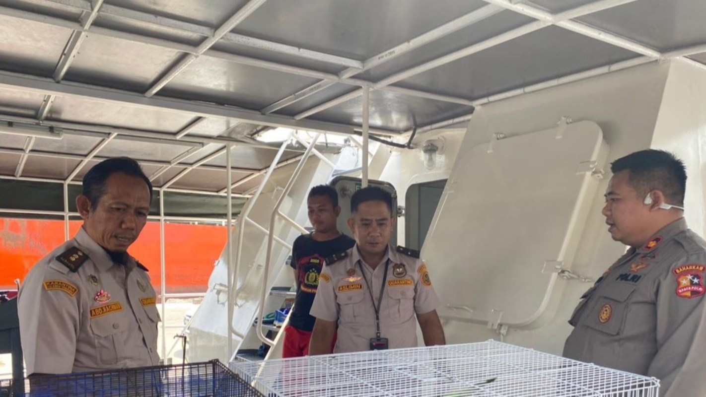 Indonesian officials intercepted a major smuggling operation involving nearly 200 birds.