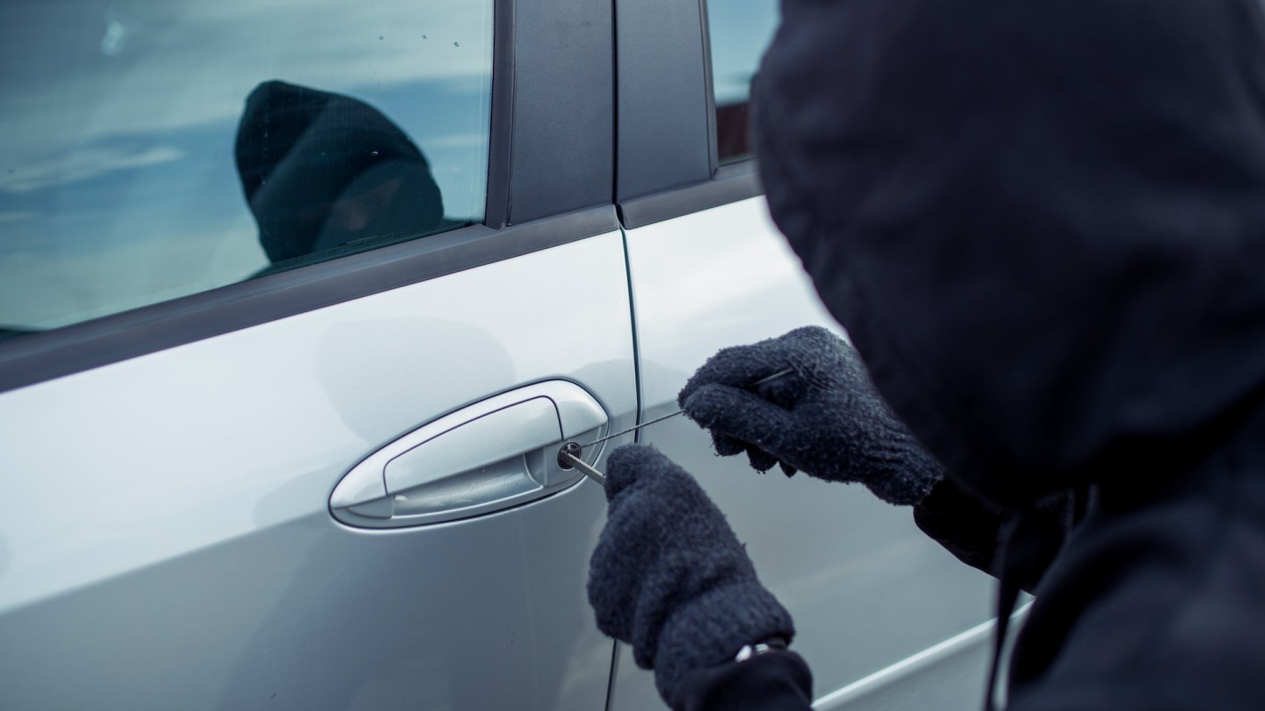 A driver in Fort Myers, Florida, was dismayed after his car was broken into, only to realize his dashcam recorded the alleged theft.