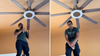 Ceiling fans are great for keeping cool indoors in summer. You may not know, however, that they're also handy to warm your home in winter.