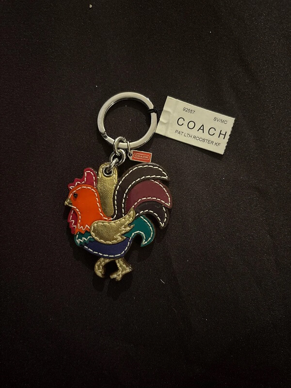 One Redditor was thrilled to find a colorful Coach keyring unexpectedly left in the pocket of a $5 coat.