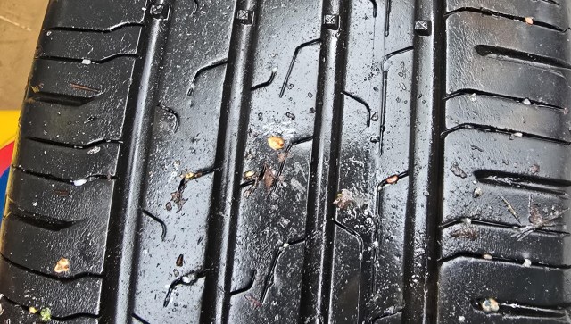 A driver was shocked to discover that a discarded disposable vape had punctured their tire, leading to a costly repair.