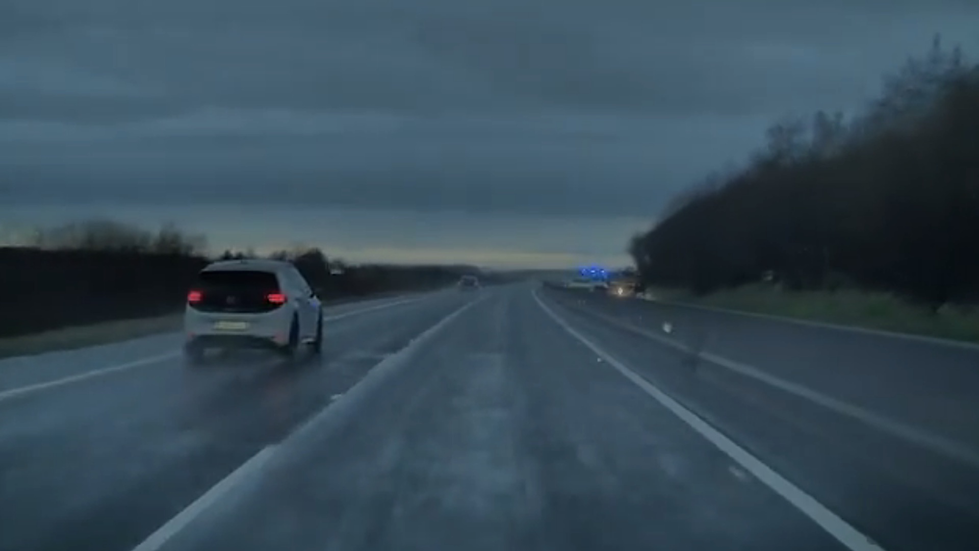 New York officials warn residents after dashcam catches car slamming into snowplow: 'Most at risk'