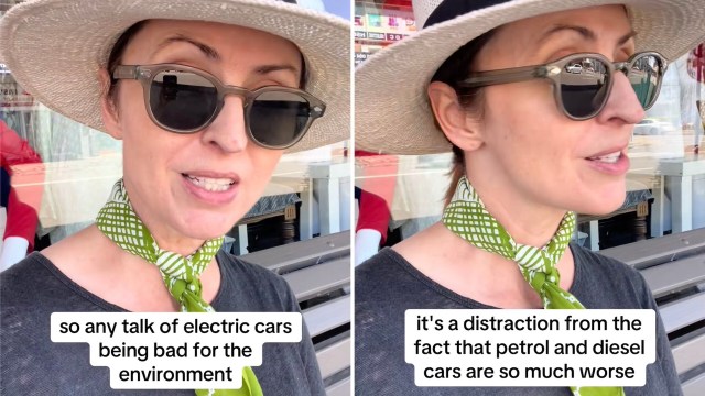 A TikTok by the account Electrify This pushed back on a familiar argument against electric vehicles.