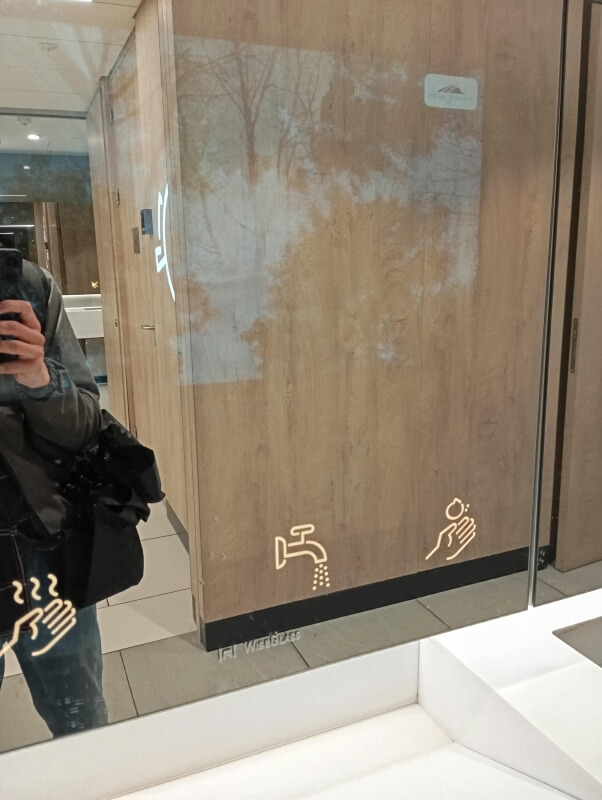One Redditor was flabbergasted by what they saw in a mall's bathroom and had to share it with the community.