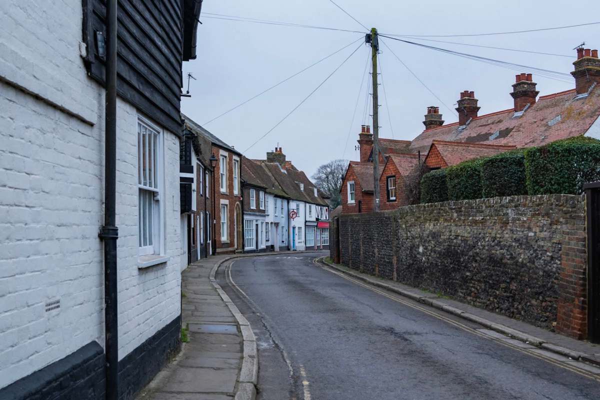 A man was caught by a security camera illegally dumping waste on an abandoned U.K. street.
