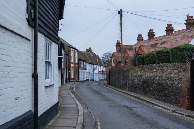 A man was caught by a security camera illegally dumping waste on an abandoned U.K. street.