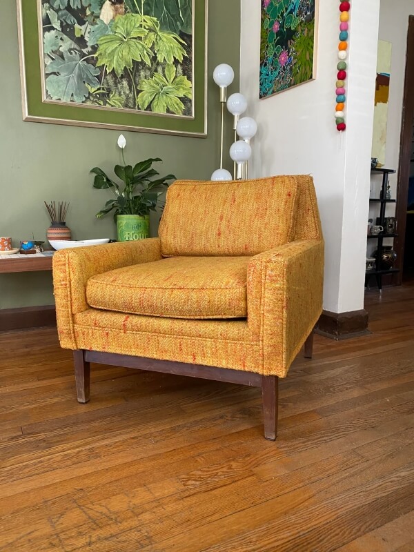 One Redditor shared the impressive reworking of a secondhand armchair to the r/ThriftStoreHauls community.