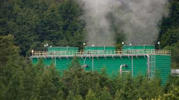 The United Downs plant near Truro in Cornwall is the first in the UK to generate electricity from deep geothermal energy.