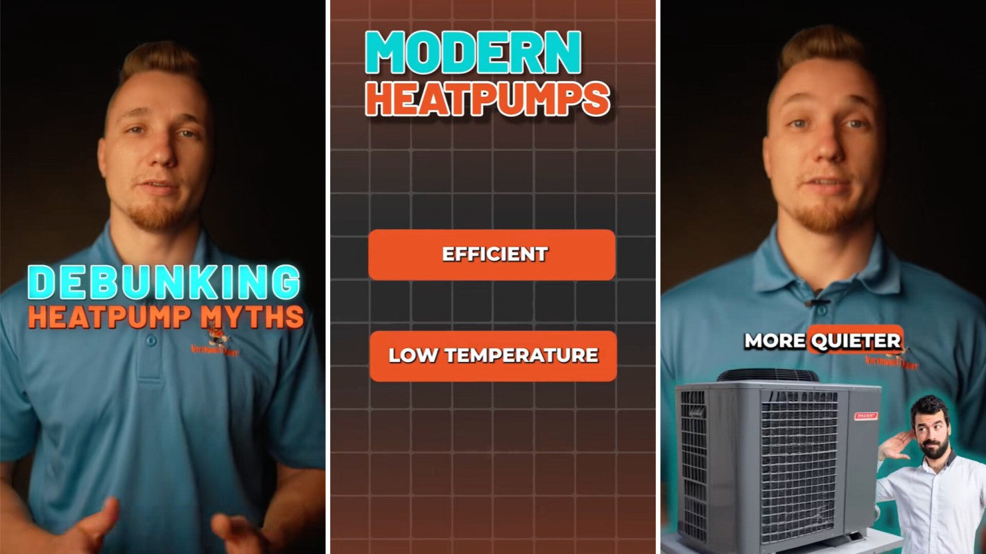 One HVAC tech used social media to shut down misinformation about heat pumps.