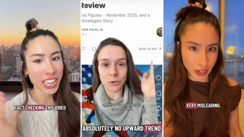 Former U.S. climate negotiator Lia Newman swiftly debunked a viral TikTok claiming that hurricanes aren't getting more severe.