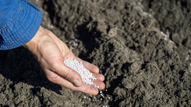Microplastics from farm-based fertilizers are seeping into waterways, according to a study.